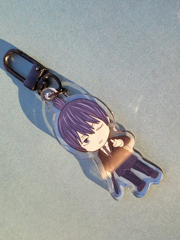 Double sided Ghost Hunter Anime Keychain