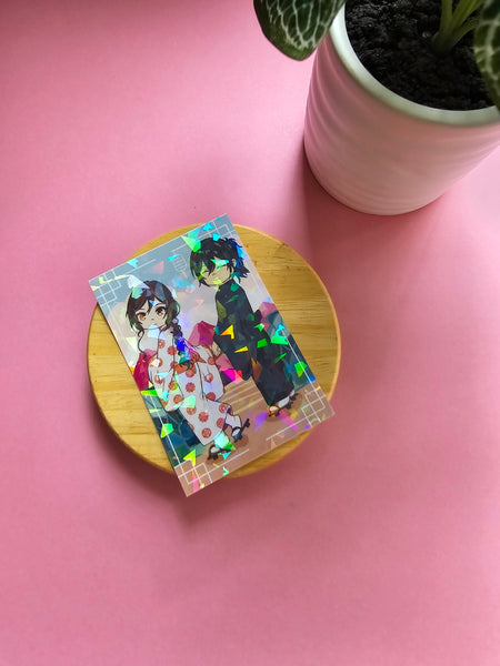 Hori/ Shoujo / Maomao & Jinshi / Laptop Sticker/ WATER RESISTANT/Holographic Finish