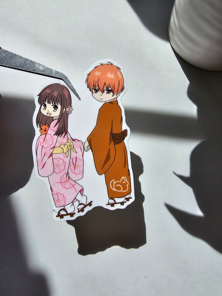 Fruits Basket Couple Stickers