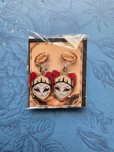 Hazbin Hotel Lilith Earrings