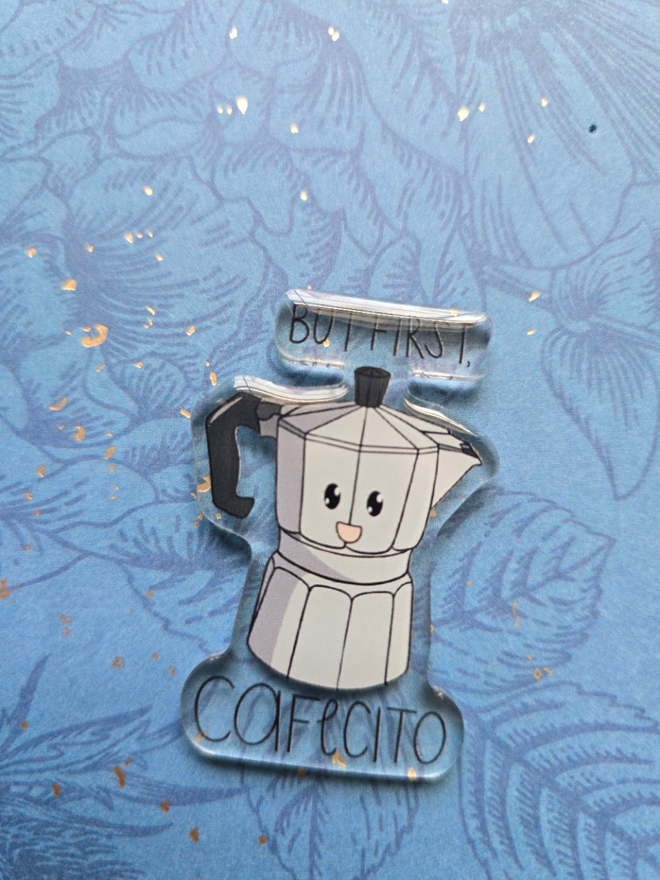 Coffee Acrylic pin