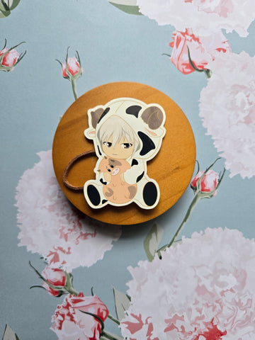 Fruits Basket Haru Chibi Anime Kawaii Sticker