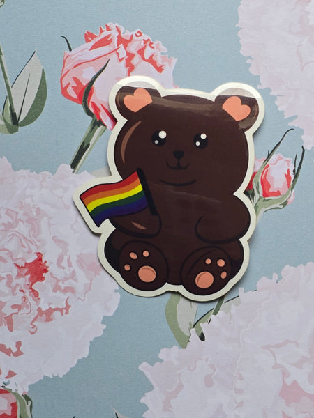 Happy Bear  Kawaii Sticker