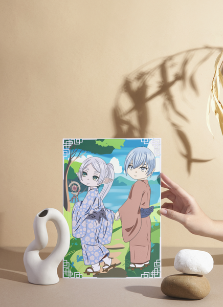 Frieren Anime Art Print